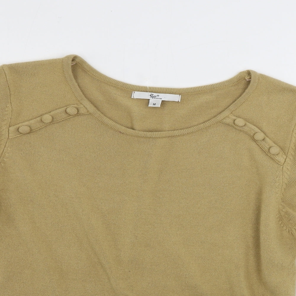 Klass Womens Beige   Pullover Jumper Size M
