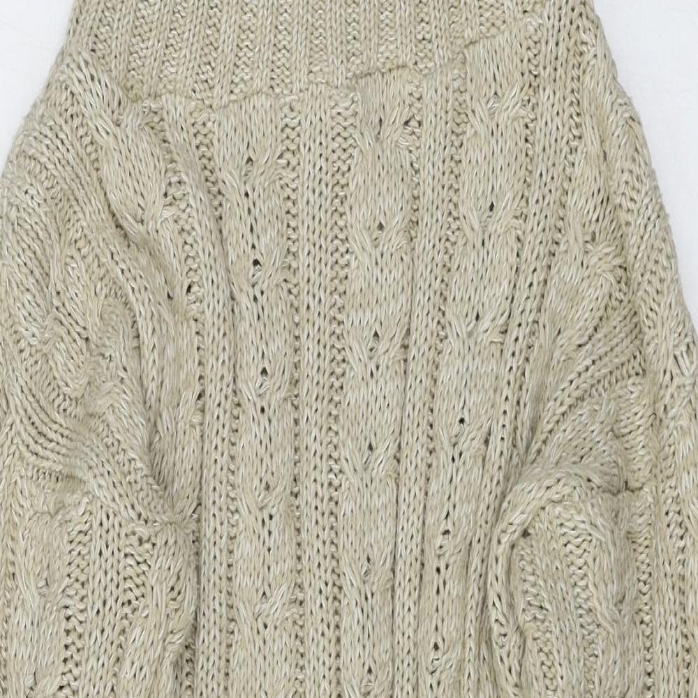 Misspap  Womens Beige   Pullover Jumper Size M