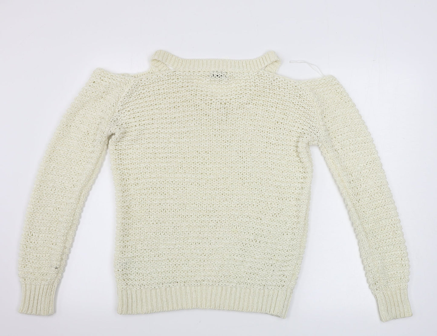 Papaya  Womens Ivory   Pullover Jumper Size L