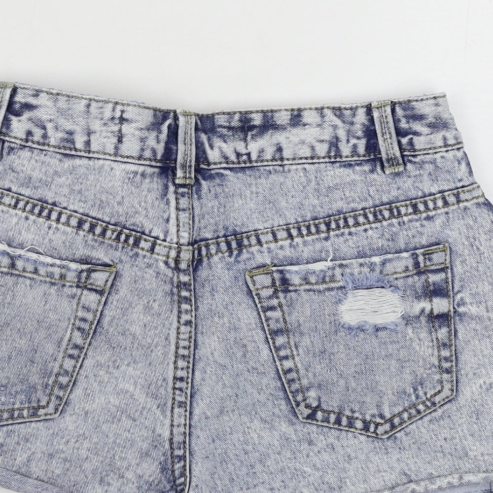 denim co Womens Blue   Cut-Off Shorts Size 6
