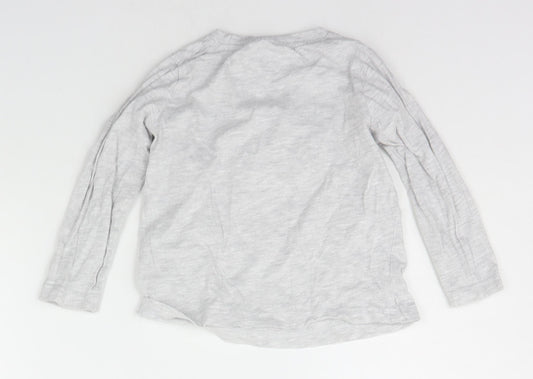 Primark Boys Grey   Basic T-Shirt Size 2-3 Years