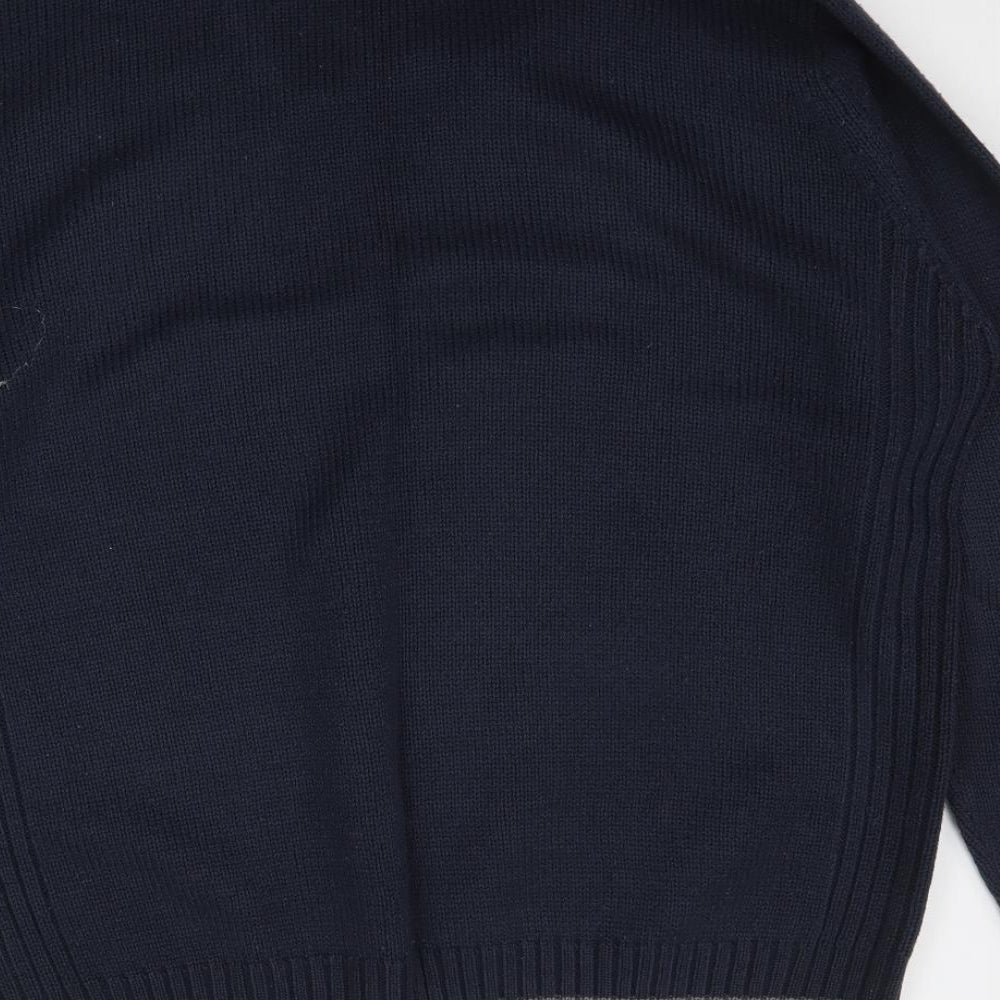 Ambrose Mens Blue   Pullover Jumper Size XL