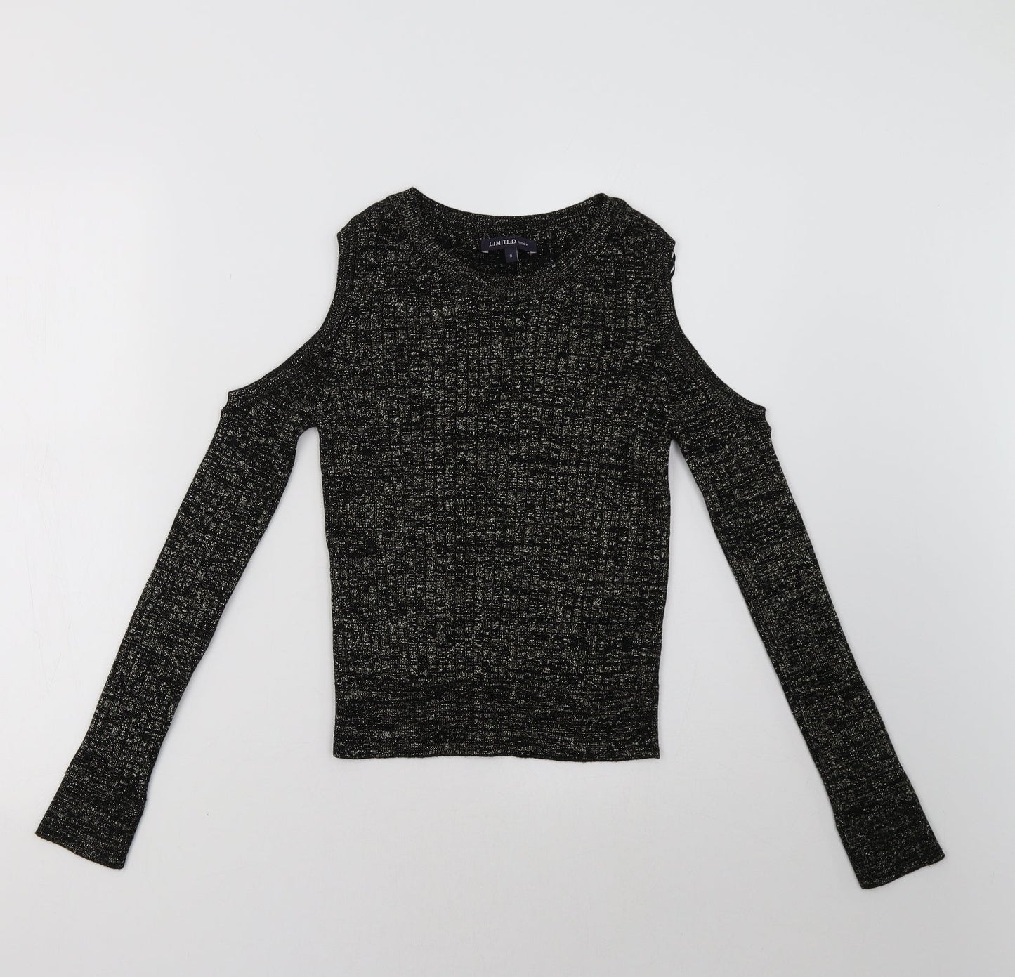 Marks and Spencer Womens Black   Pullover Sweatshirt Size 8
