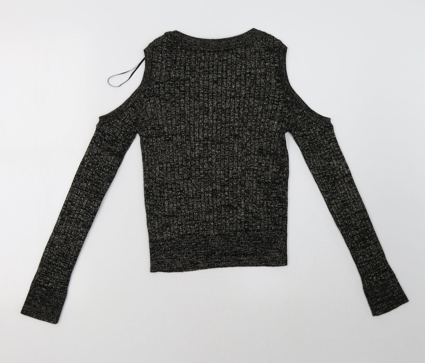 Marks and Spencer Womens Black   Pullover Sweatshirt Size 8