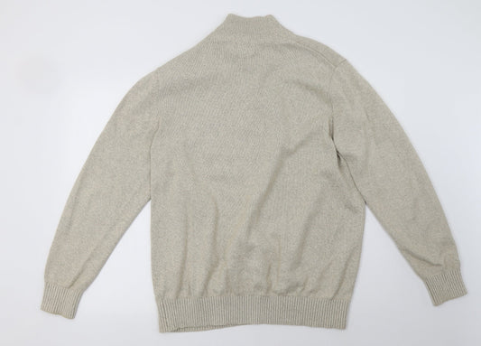 Debenhams Mens Beige   Pullover Sweatshirt Size L