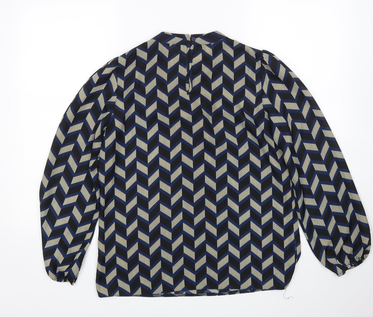Stella Morgan Womens Multicoloured Herringbone  Basic Blouse Size 10