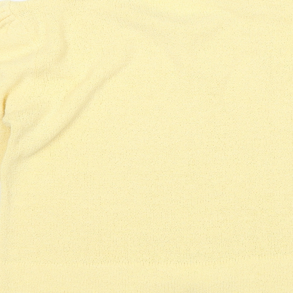 Your Sixth Sense Womens Yellow   Pullover Jumper Size 12