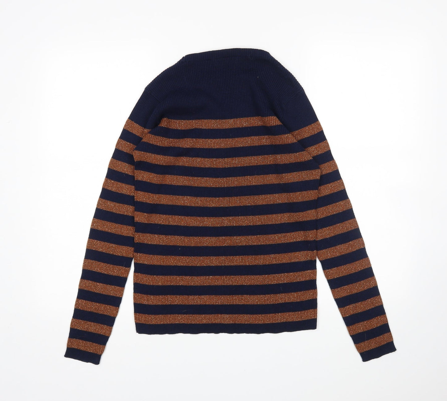 Oodji Womens Multicoloured Striped  Pullover Jumper Size L