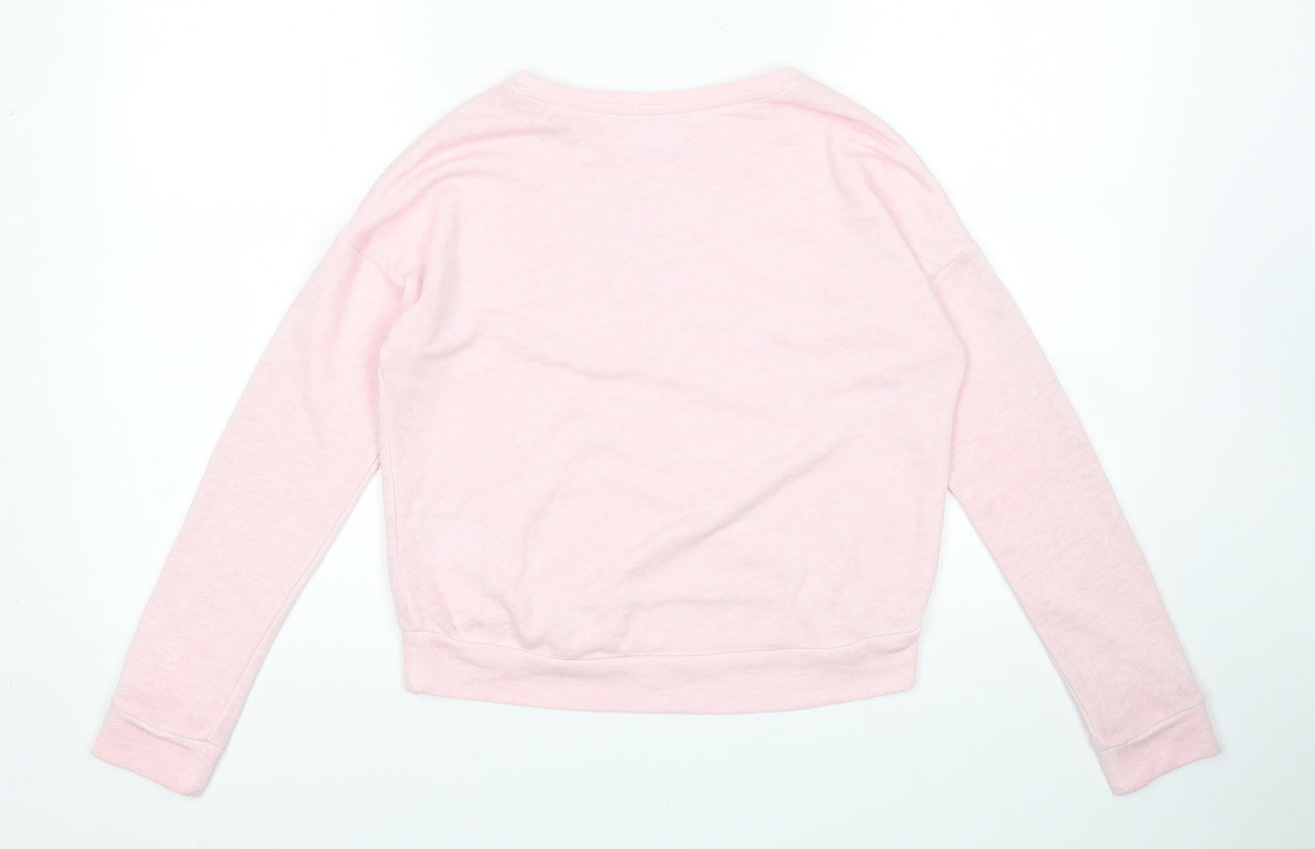 H&M Girls Pink   Pullover Sweatshirt Size 11-12 Years