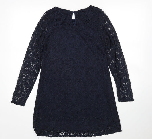 Glamorous Womens Blue Paisley  A-Line  Size 12