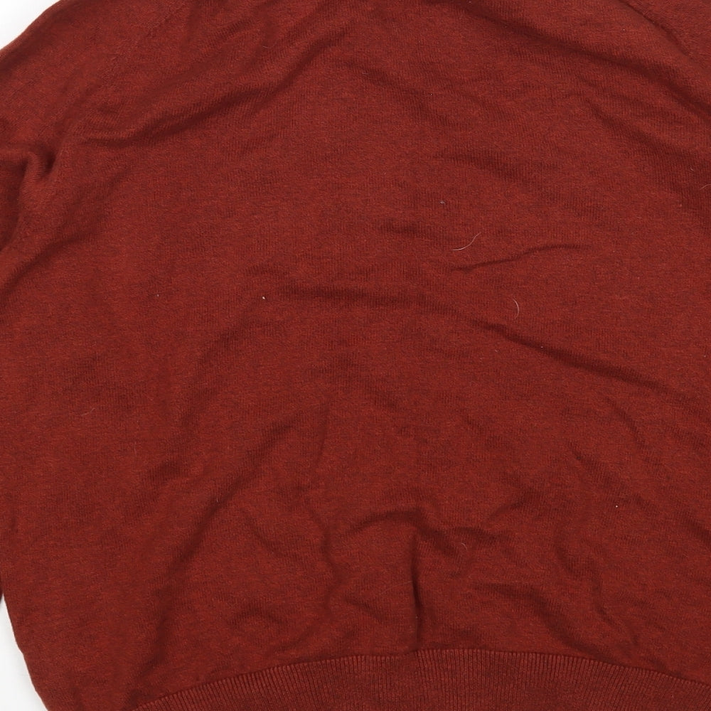 George Mens Brown   Pullover Jumper Size L