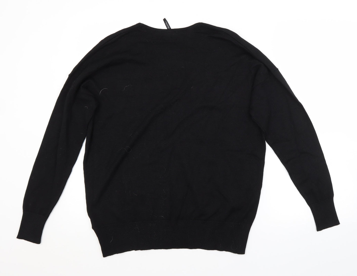 CAPSULE Womens Black   Pullover Jumper Size 12