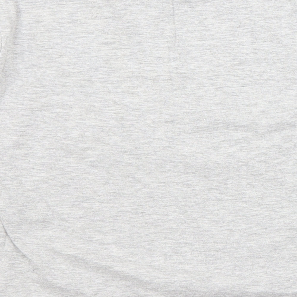 George Girls Grey Batik  Basic T-Shirt Size 5-6 Years