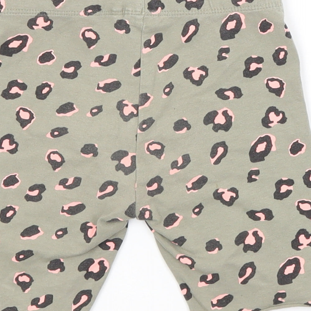 NEXT Baby Green Animal Print  Capri Trousers Size 18-24 Months