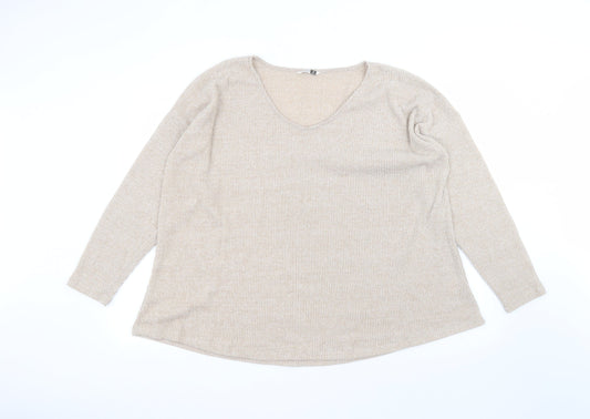 PEP&CO Womens Pink   Pullover Jumper Size 14