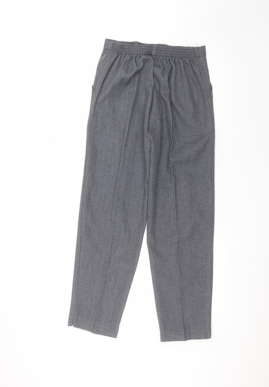 emma collection Womens Grey   Trousers  Size 10 L25 in