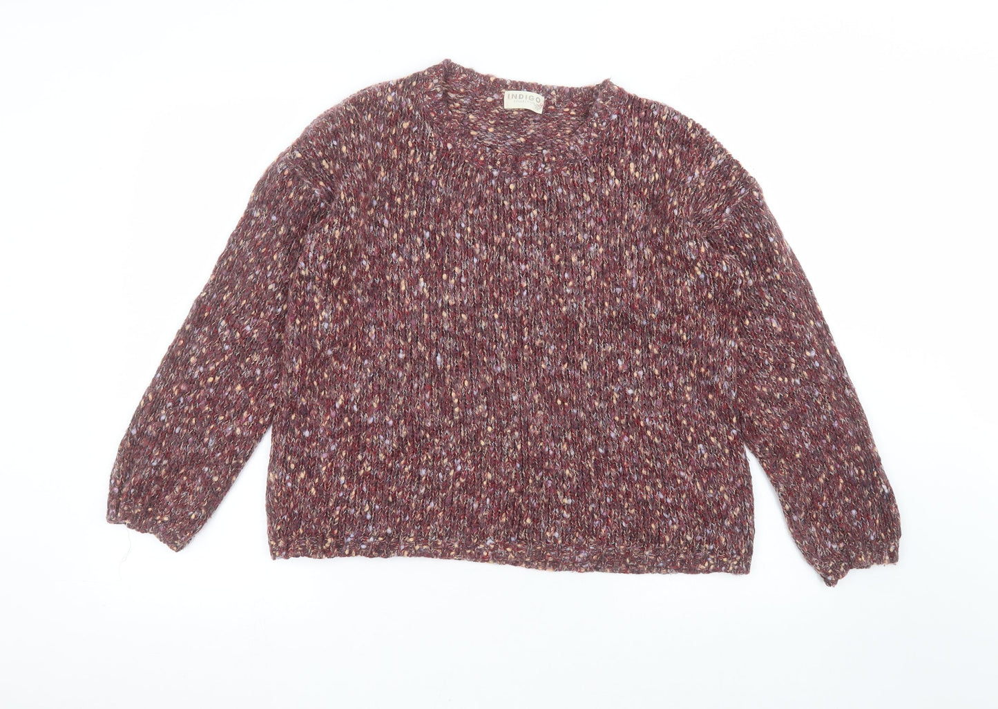 Marks and Spencer Womens Red   Pullover Jumper Size 14