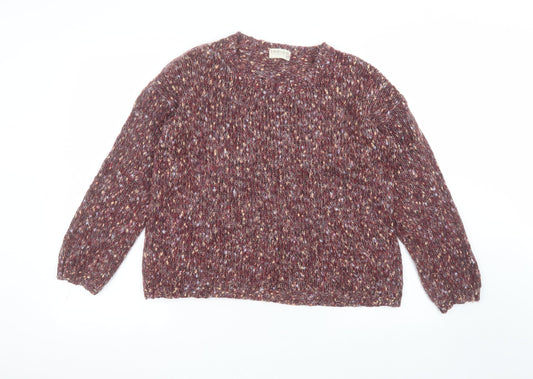Marks and Spencer Womens Red   Pullover Jumper Size 14