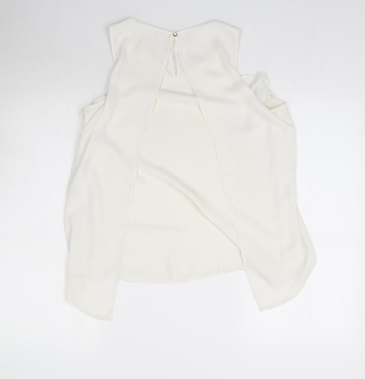 River Island Womens White   Basic Blouse Size 10
