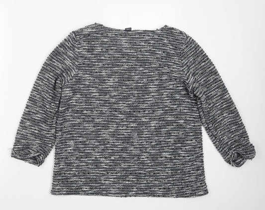 Izabel London  Womens Black   Pullover Jumper Size 12