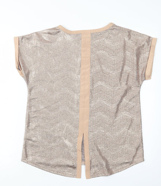 Oasis Womens Pink   Basic Blouse Size S
