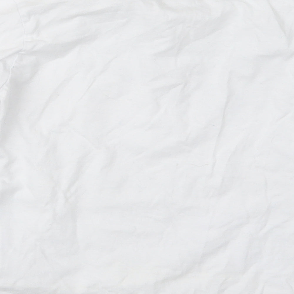 Reebok Boys White   Basic T-Shirt Size 11-12 Years