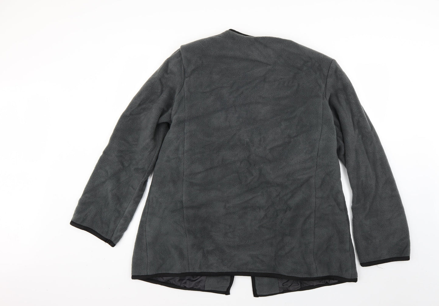 bob macke Womens Grey   Pea Coat Coat Size L