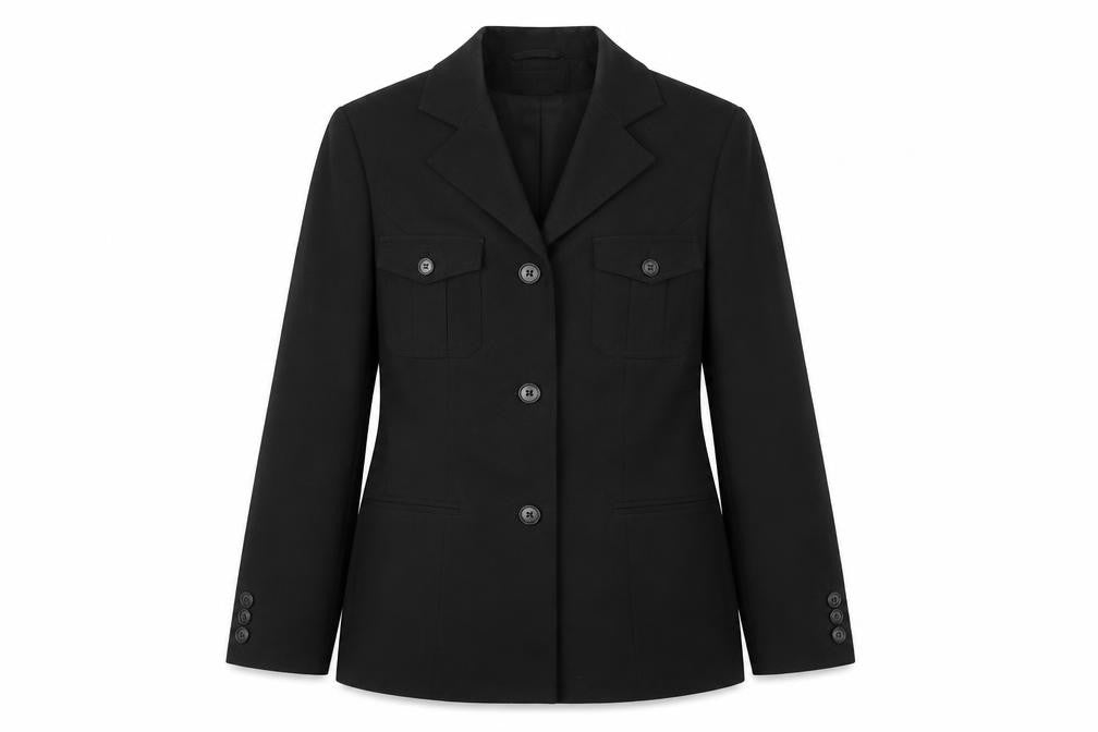 ccdk Womens Black   Jacket Blazer Size 8