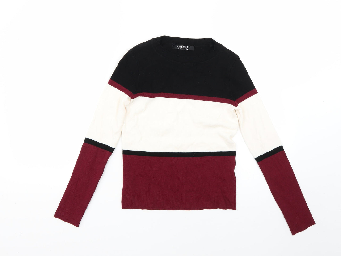 Select Womens Multicoloured   Pullover Jumper Size 6