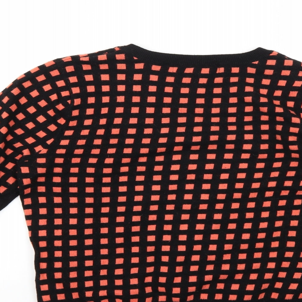Debenhams Womens Multicoloured Geometric  Pullover Jumper Size 12