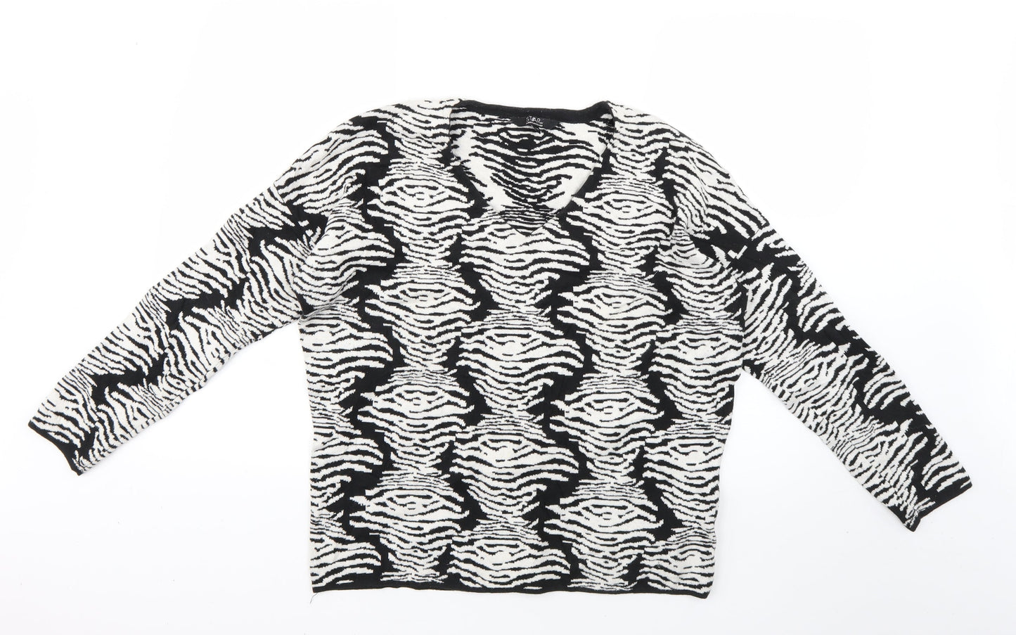 Debenhams Womens Multicoloured Animal Print  Pullover Jumper Size 14