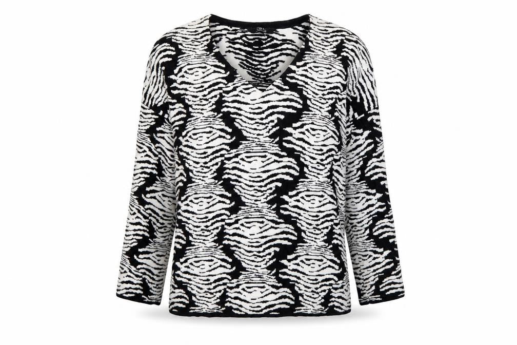 Debenhams Womens Multicoloured Animal Print  Pullover Jumper Size 14
