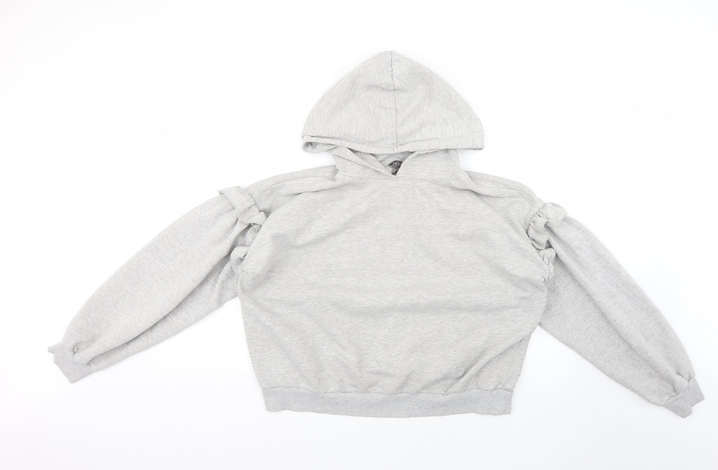 Primark Womens Grey   Pullover Hoodie Size 12