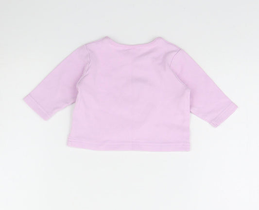 George Girls Purple   Basic Blouse Size 0-3 Months
