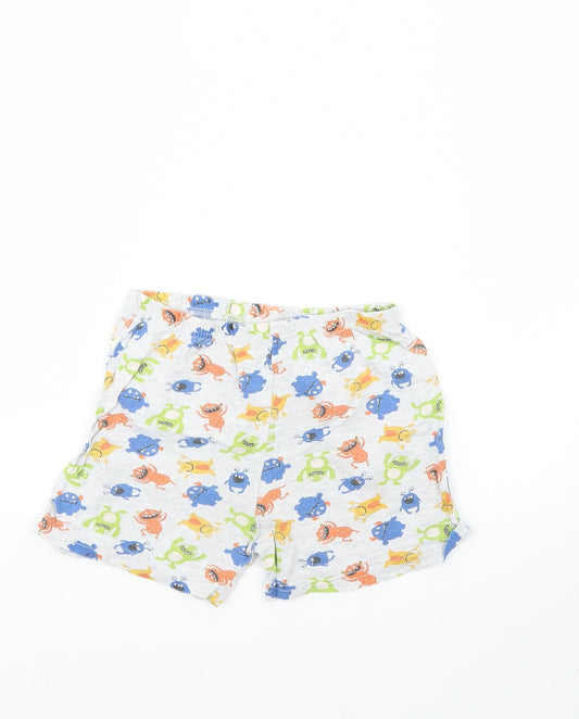 Primark Boys Green Spotted   Sleep Shorts Size 6 Years