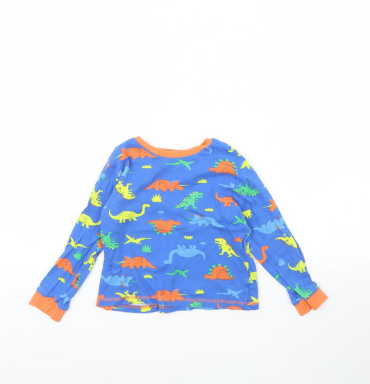 George Boys Blue Animal Print   Pyjama Top Size 6 Years  - Dinosaur