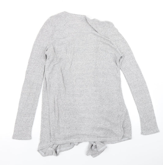 New Look Womens Grey  Knit Cardigan Jumper Size 12