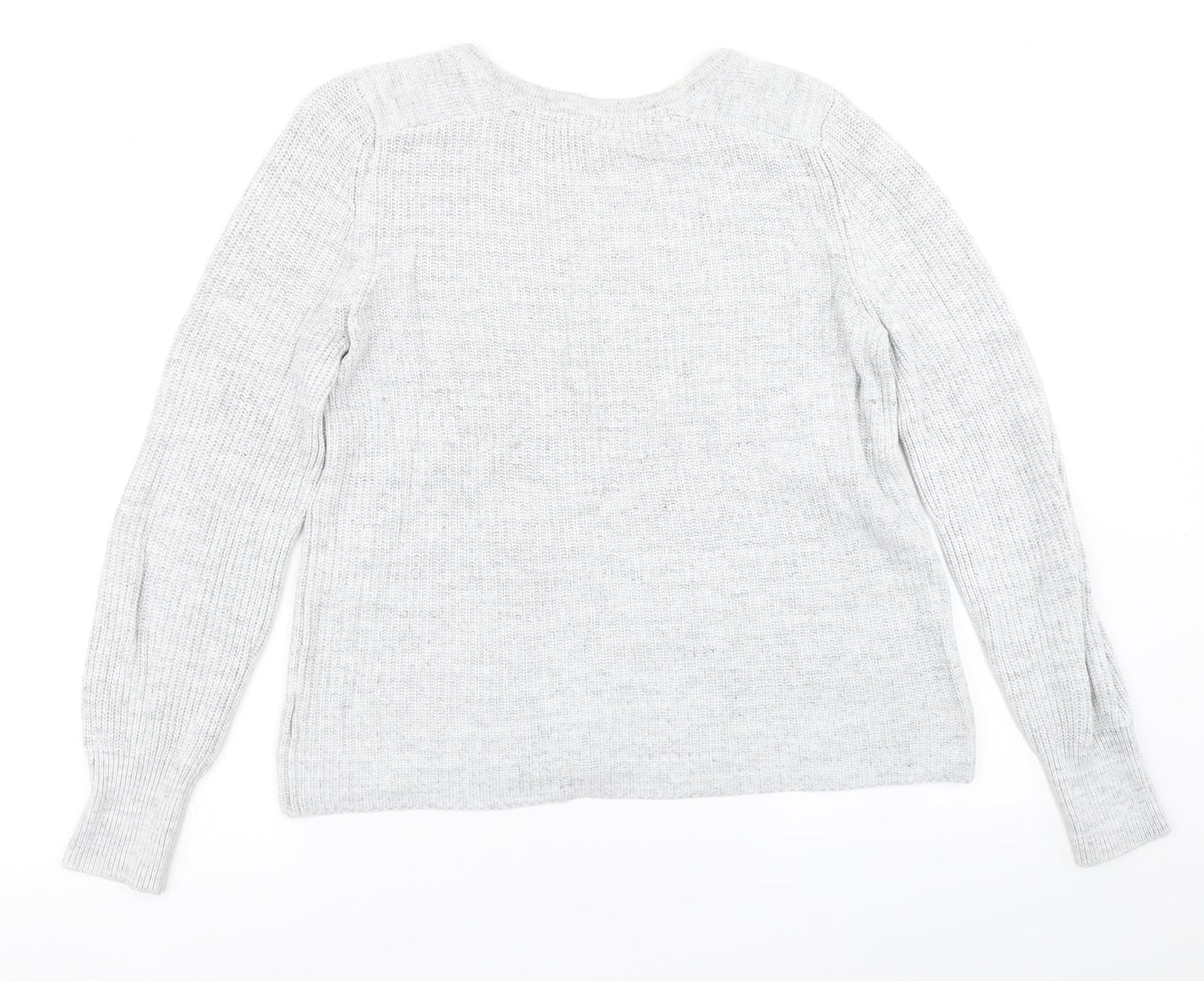 NEXT Womens Grey  Knit Pullover Jumper Size 12