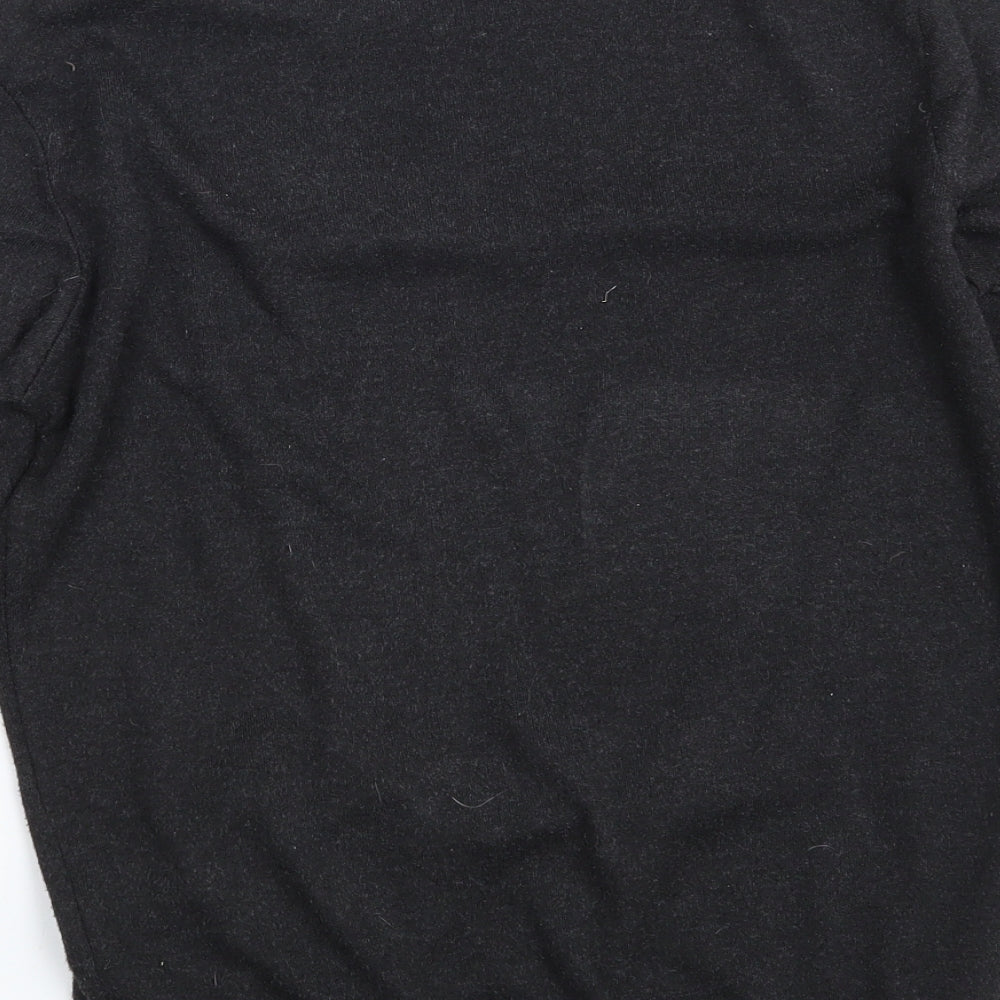 Hutson Harbour Mens Black   Pullover Jumper Size M