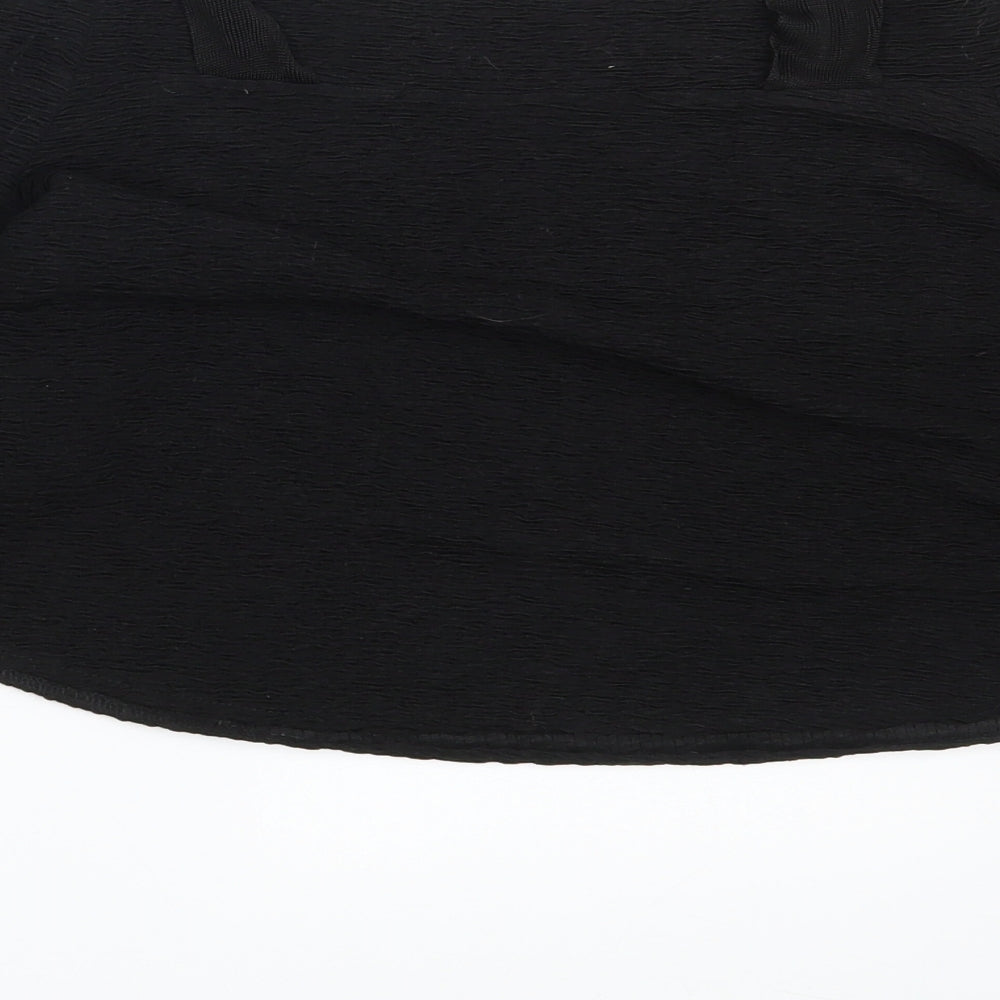 Zara Womens Black   Cropped Tank One Size
