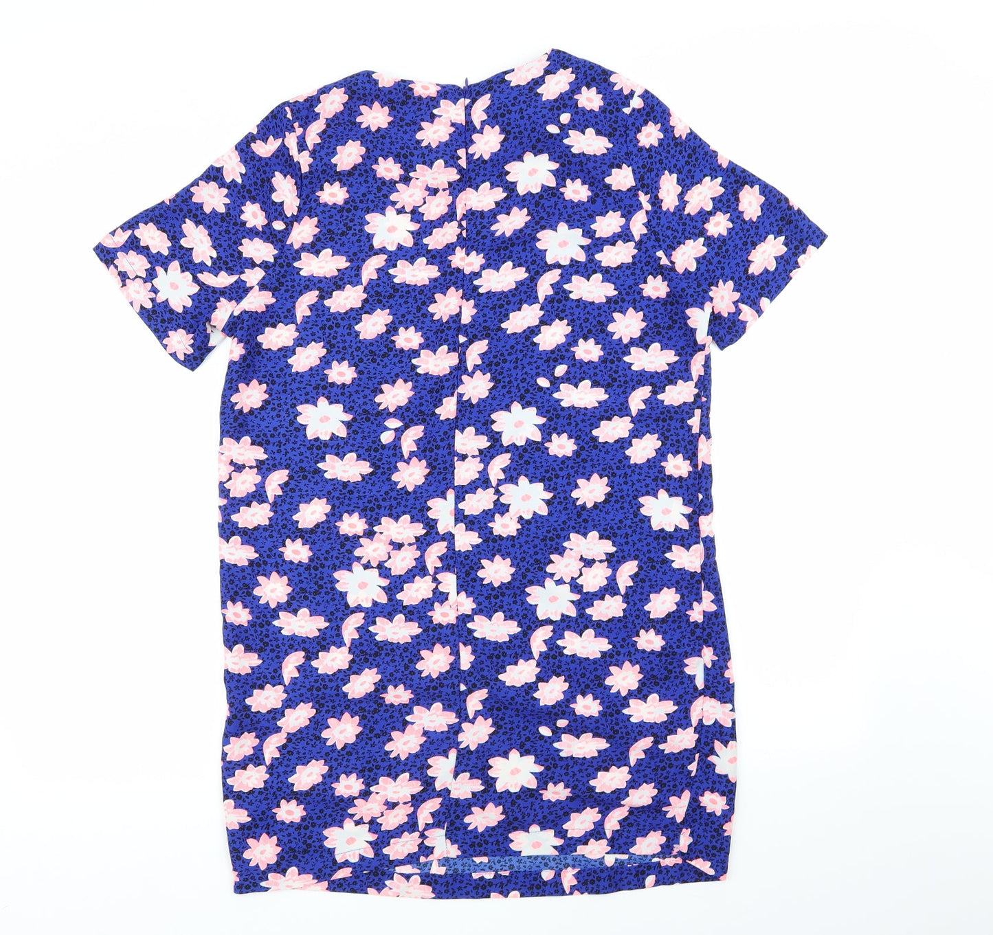 Glamorous Womens Blue Floral  A-Line  Size 12