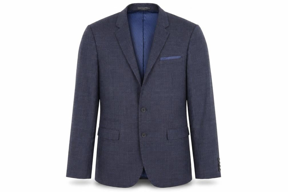Cedarwood State Mens Blue Jacket Blazer Size 42