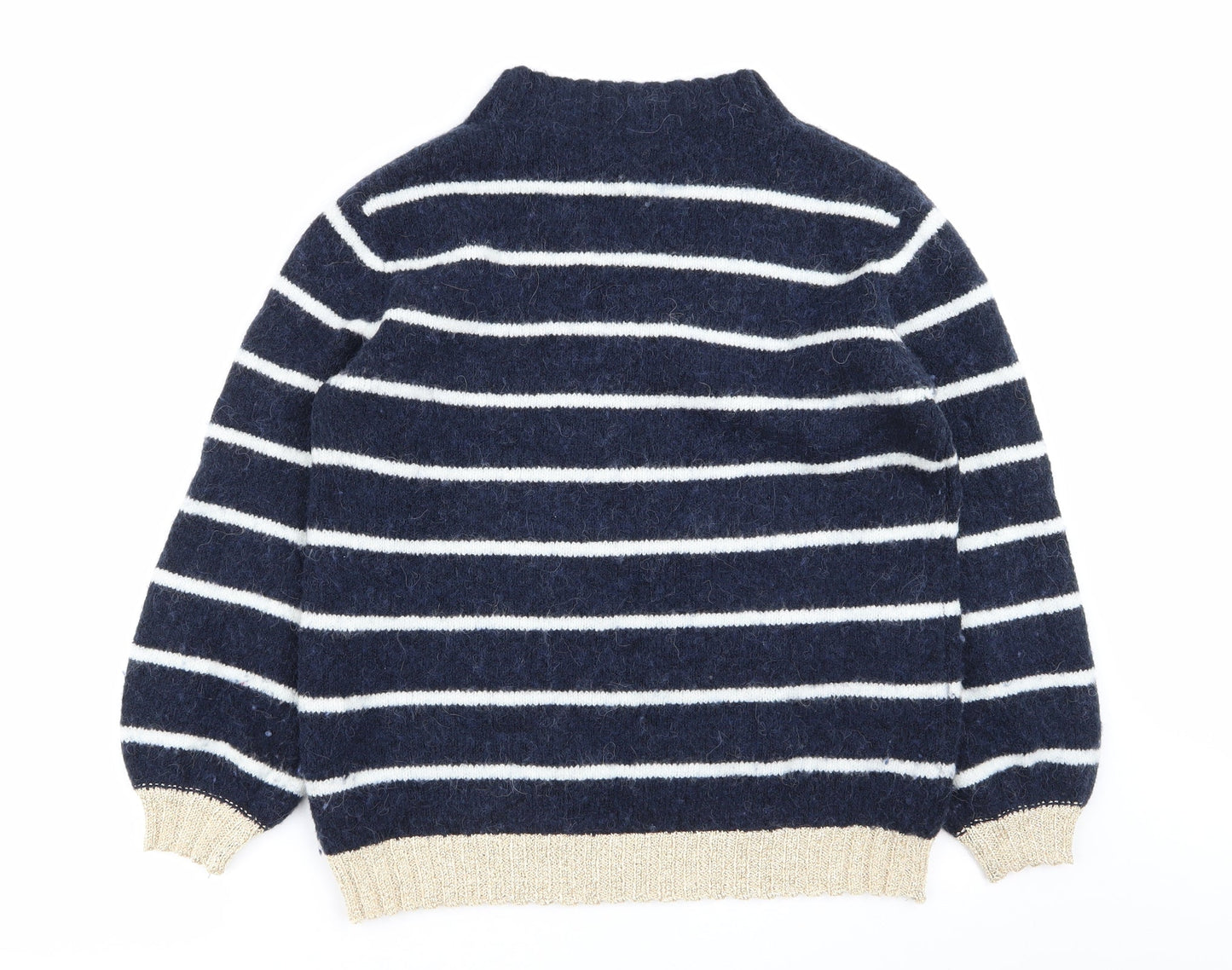 NEXT Womens Multicoloured Striped  Pullover Jumper Size M