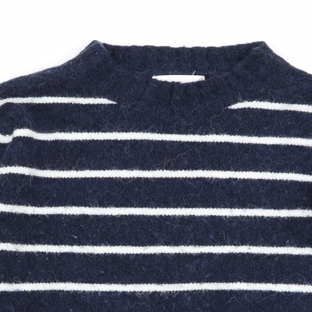 NEXT Womens Multicoloured Striped  Pullover Jumper Size M