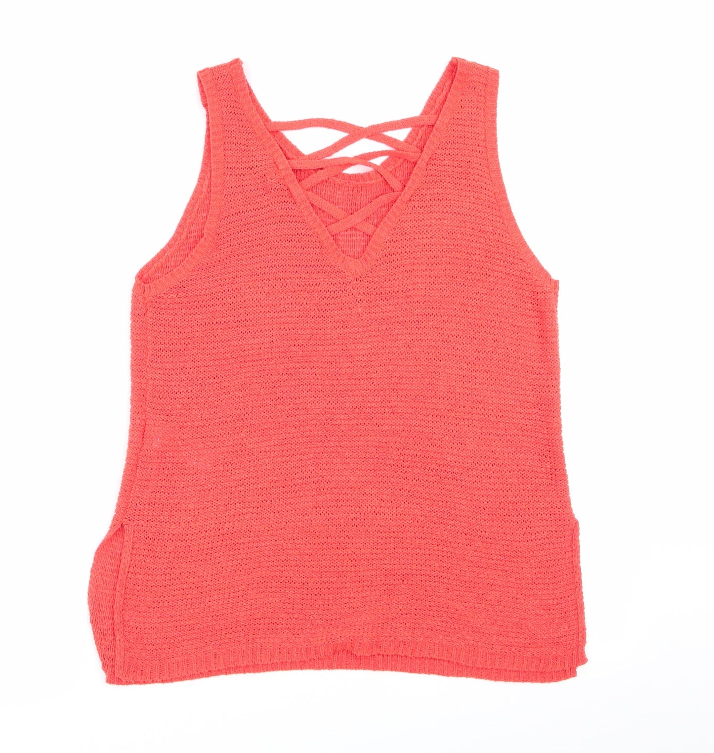 New Look Womens Orange   Pullover Jumper Size 12