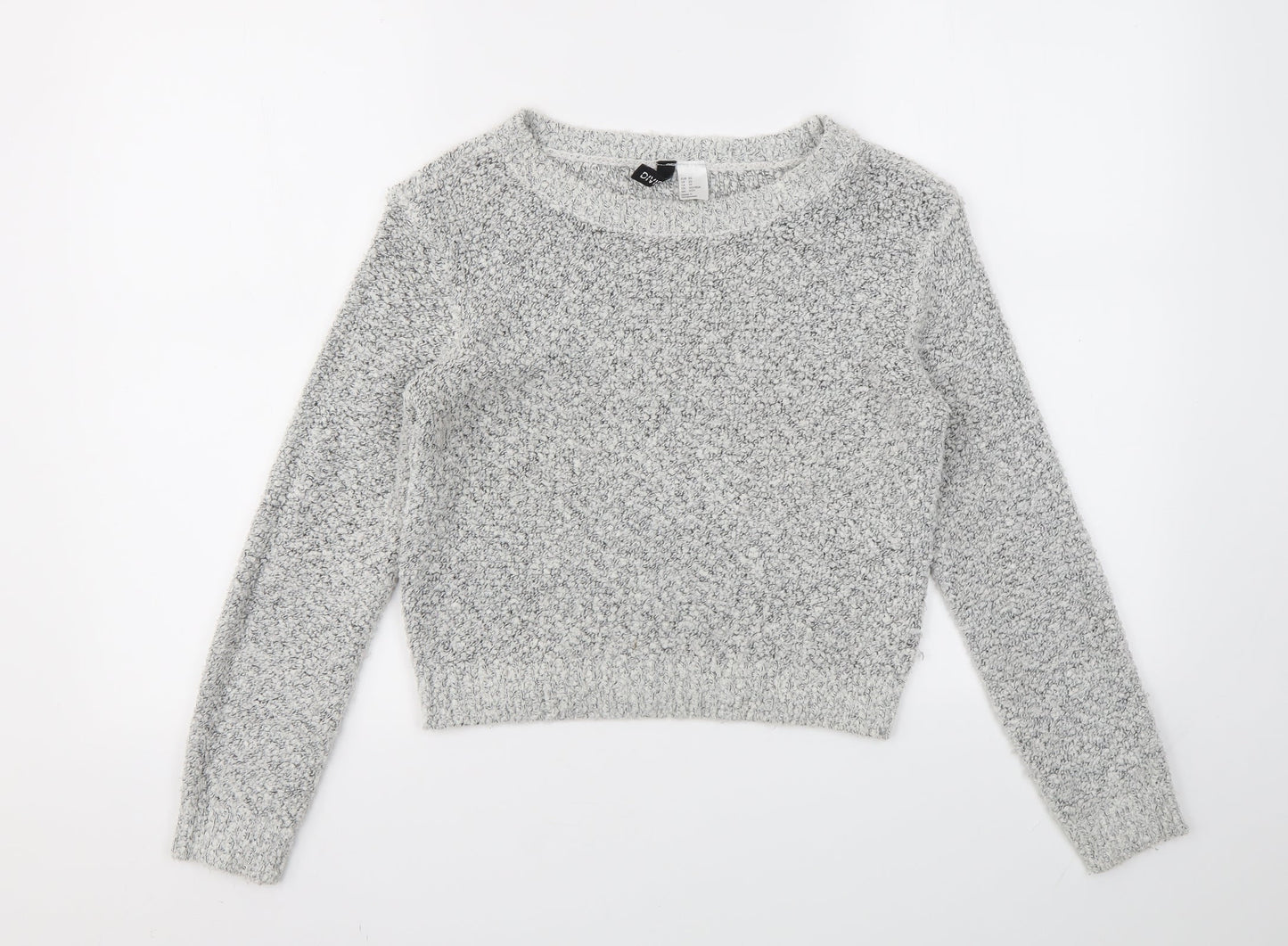 H&M Womens Grey   Pullover Jumper Size XS
