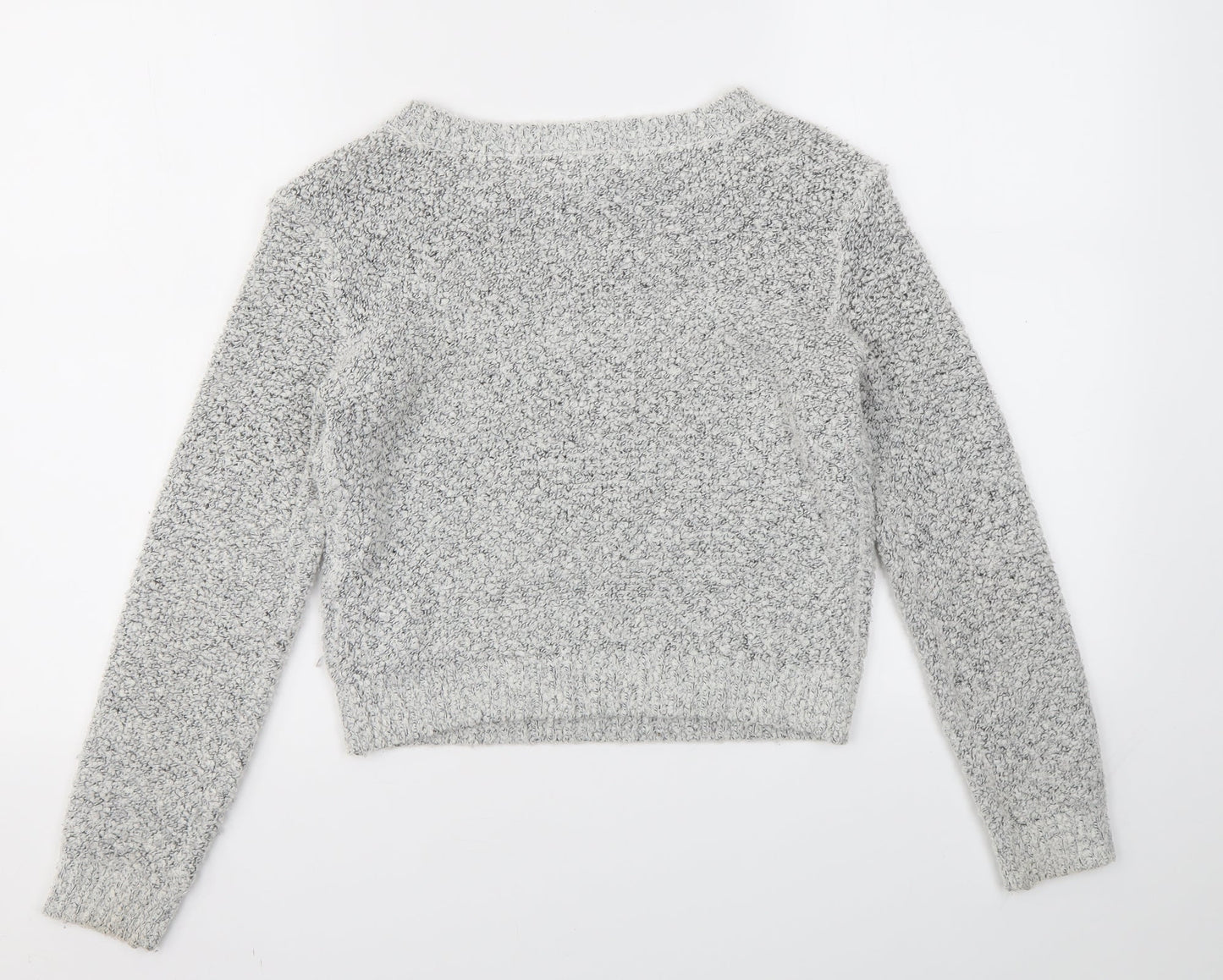 H&M Womens Grey   Pullover Jumper Size XS