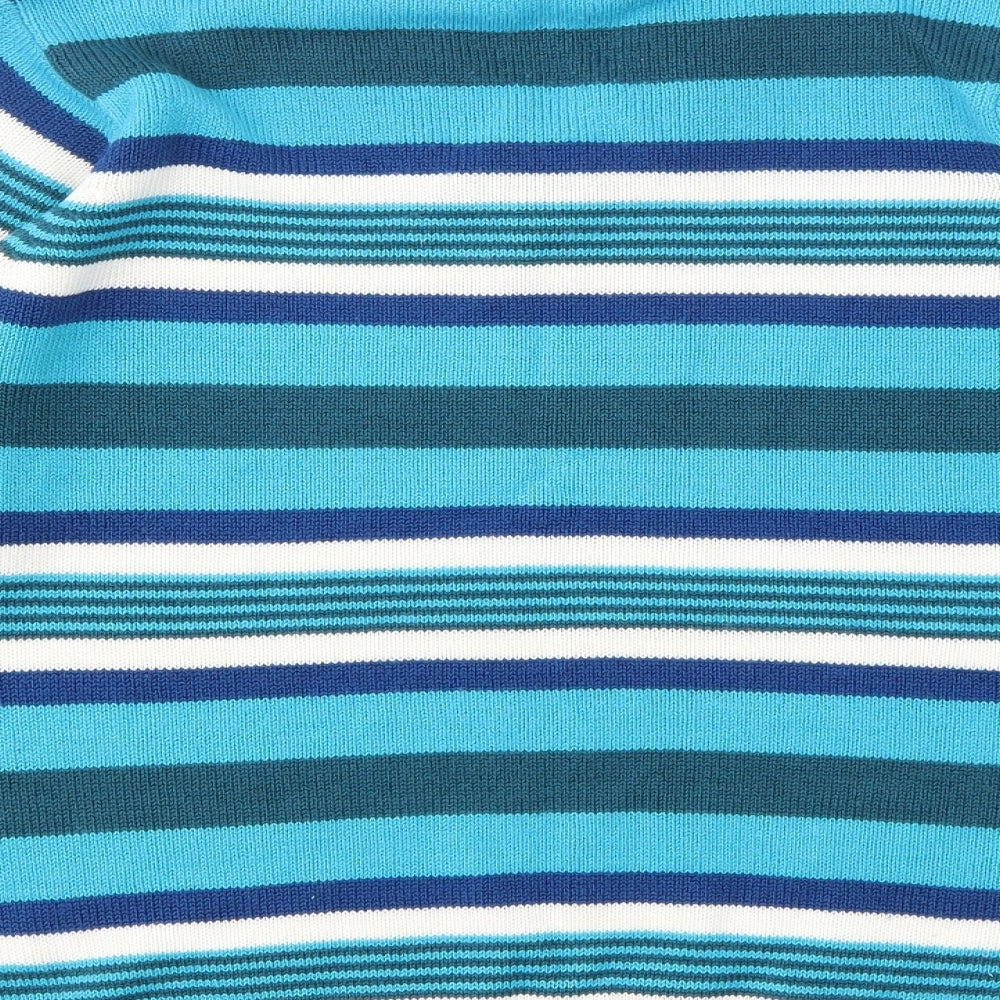 ISLE  Womens Multicoloured Striped  Pullover Hoodie Size S