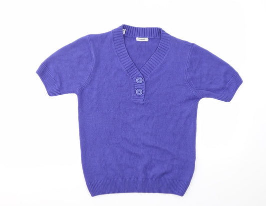 Damart Womens Purple   Pullover Jumper Size 10