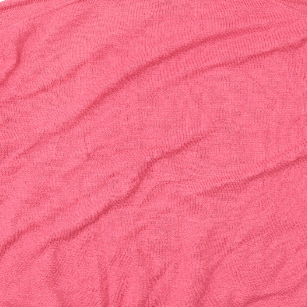 JHON LEWIS  Mens Pink   Pullover Sweatshirt Size L